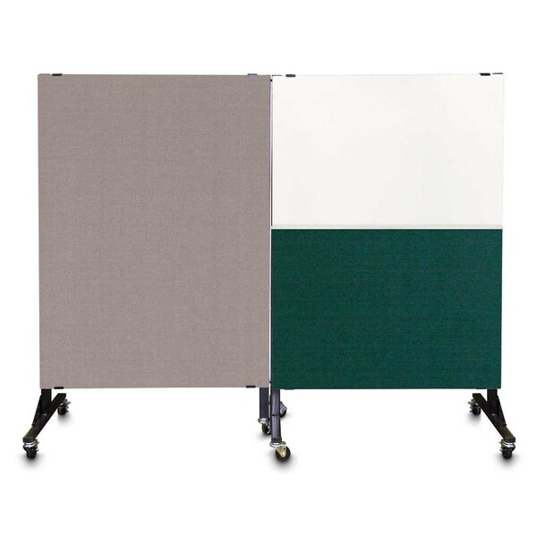 Sliding Door Indoor Enclosed Corkboard, 4